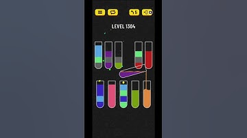 Water sort puzzle level 1304