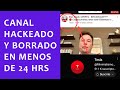 👍 Estamos de vuelta: Nos HACKEARON y BORRARON el canal de MINIMALISMO SIMPLE (Te lo CONTAMOS TODO)