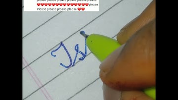 ISHU name in cursive writing #viral #ytshorts #trending #viralvideo #shortsvideo