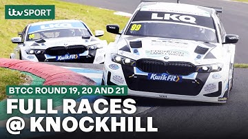 FULL RACES: BTCC Round 19, 20 and 21 @ Knockhill 2025 | ITV Sport
