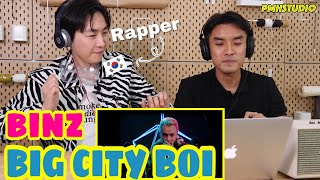 Rapper Hàn Quốc hú hồn vì MV của BINZ đầu tư quá | BIG CITY BOI REACTION