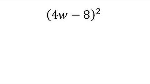 Multiplying a Square Binomial: An Example