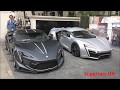£6,800,000 Worth of Lykan Hypersport and Fenyr Supersport on the streets of London