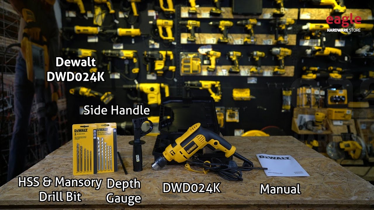 [32] Dewalt DWD024K Open Box - Presented By Eagle Hardware Store Malaysia