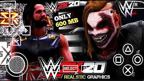 WWE 2k20 download for Android under 600 MB by Andro tech CP.....  [NB collection]