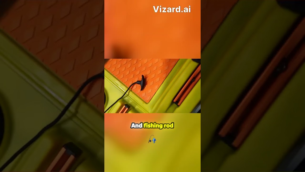 Features of the Reel Yaks Rocket 9.8ft Kayak