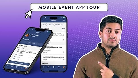 Cvent Mobile Event App product tutorial