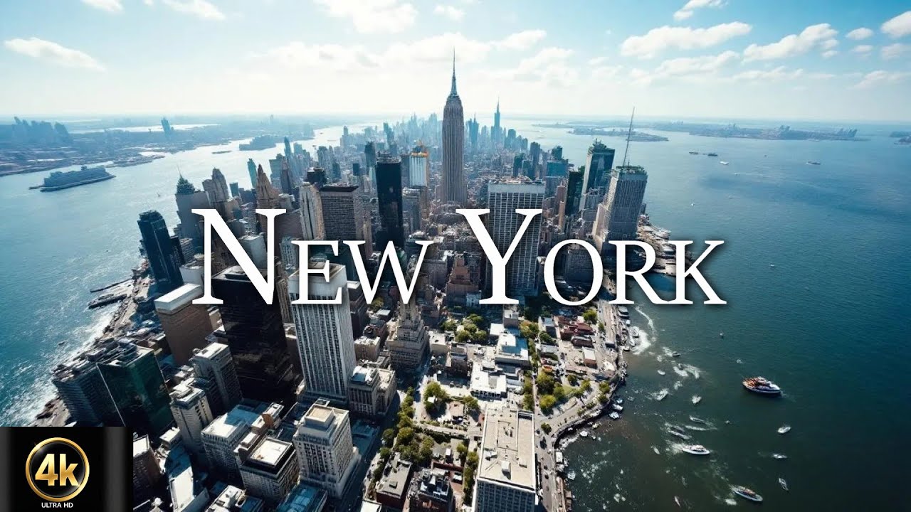 New York City 4K - The Big Apple | Relaxation Film #newyork # ...