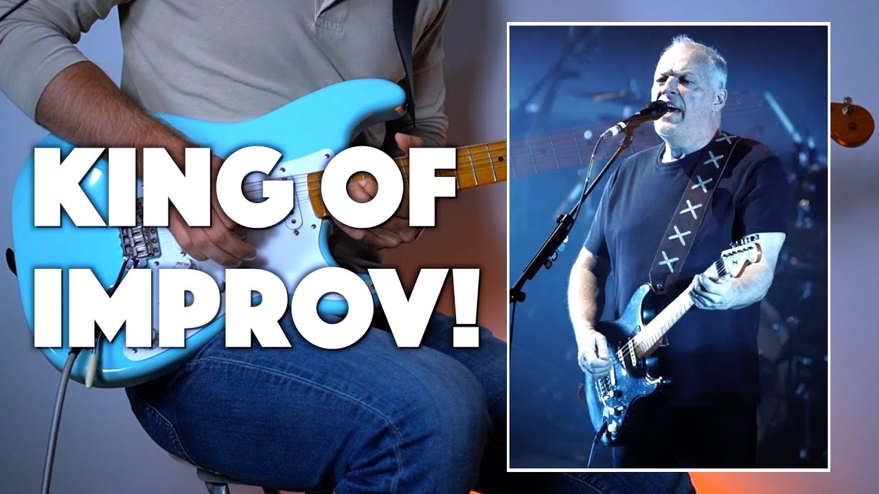 AMAZING IMPROV by David Gilmour! (Guitar Cover)