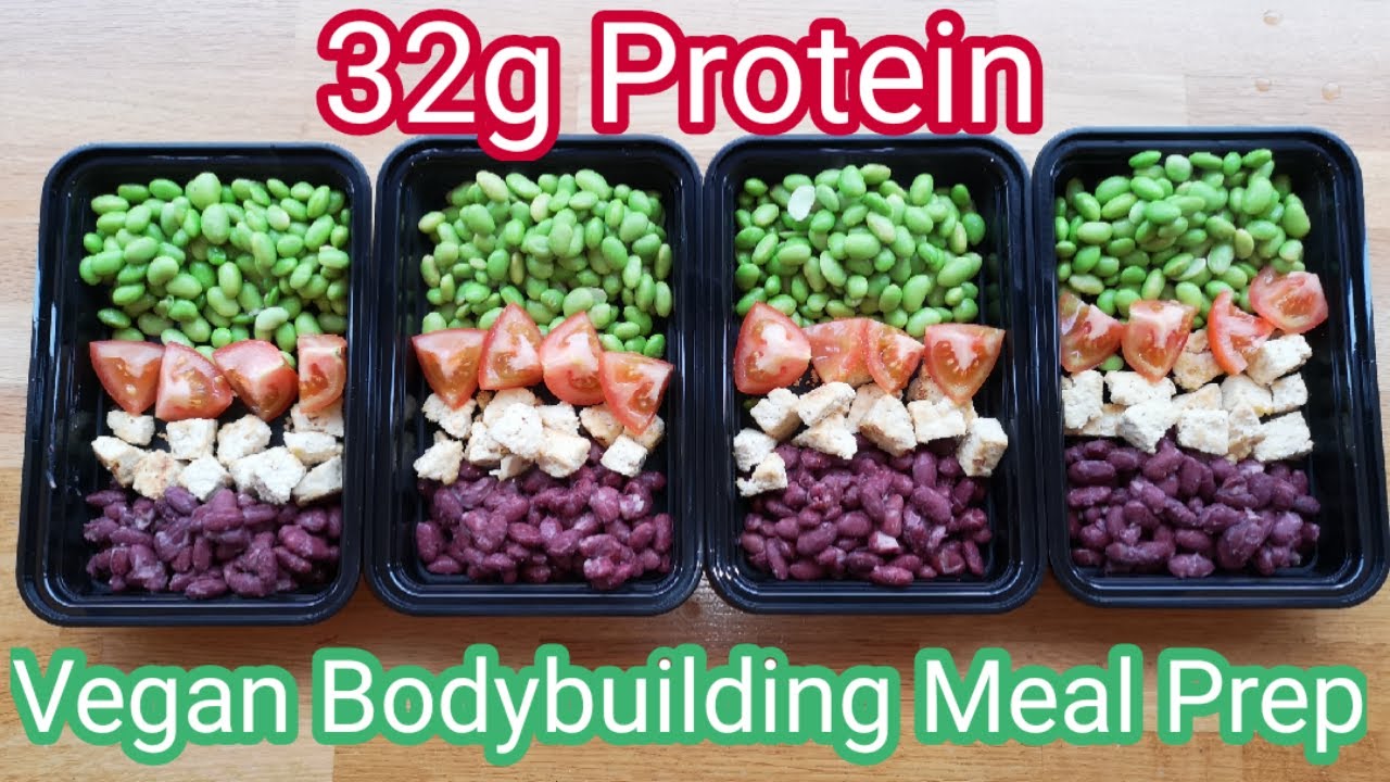 Protein Vegan Bodybuilding Meal Prep