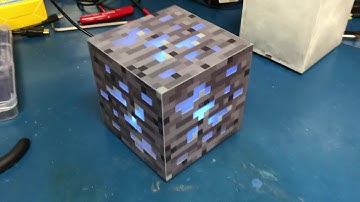 Arduino powered Minecraft ore cube demo