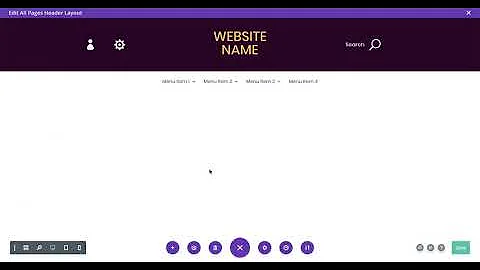 Header with 2 DiviMenus + Menu