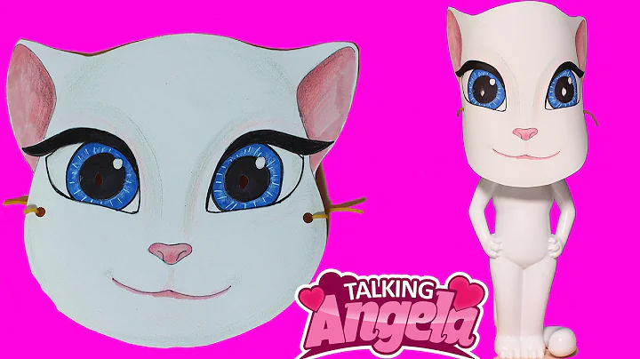 Talking Angela Maske Yapm | Konuan Kedi Angela | N...