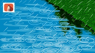 How to Draw Rain With Autodesk Sketchbook app
