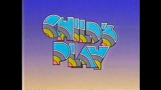Child's Play LWT Production 23rd November 1986 + TVS adverts