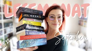 Lesemonat September 📚9 Bücher ✨