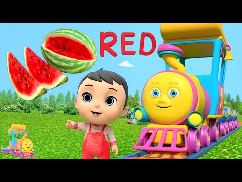 Red Color Song, लाल रंग का गीत, Learn Colour, Red Colour, Bacho Ke Gaane and Nursery Rhymes for Kids