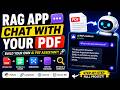 🔥 Build a RAG App to Chat with Any PDF Using AI | Complete Tutorial 2026