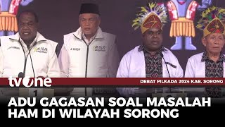 Upaya Paslon 1 untuk Proteksi, Afirmasi dan Pemberdayaan Orang Asli Papua | Debat Pilkada tvOne