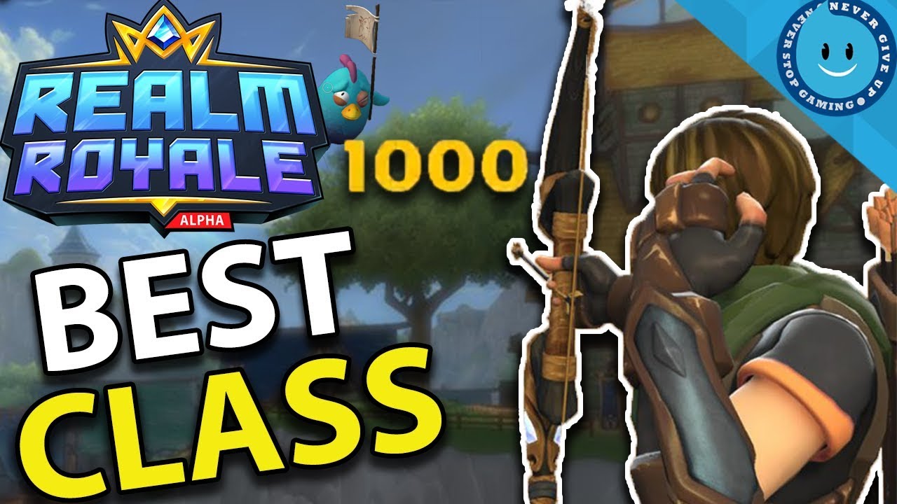 Hunter In Realm Royale Is Insane Best Class Realm Royale Gameplay Youtube