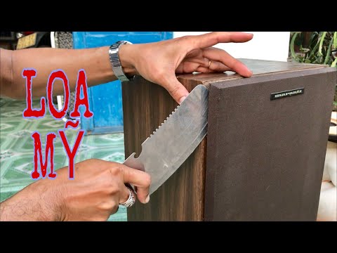 Video Đập thùng loa Mỹ | Bất ngờ gặp loa toàn dải bass 25 . - youtube