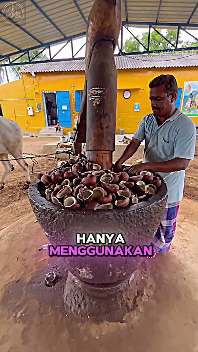 SANGAT TRADISIONAL!🤯 BEGINI CAR ORANG INDIA MENDAPATKAN MINYAK KELAPA! | source:@tastiechannel