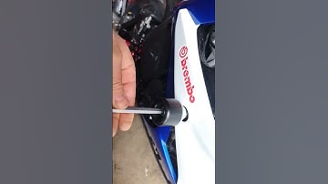 Crash protectors install #mpw race dpt #gsxr