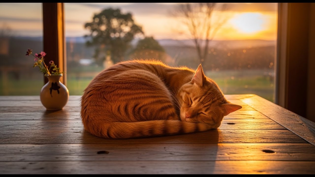 Deep Sleep Music for Cats 🐱 Perfect for Anxious Cats | 24/7 Live #79