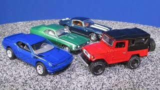Johnny Lightning Classic Gold 2017 Release 4 Case Unboxing with Toyota Land Cruiser