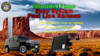 HummerFixes - EVAP Canister Fuel Line Release