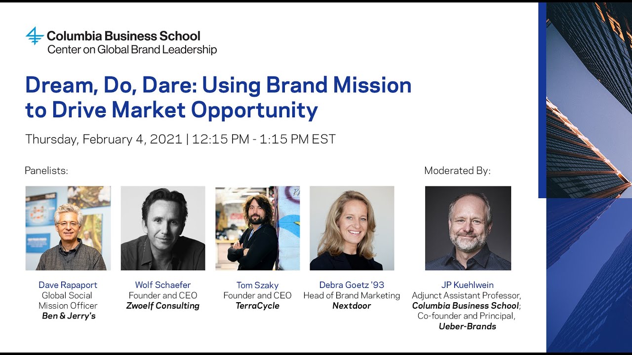 Dream, Do, Dare: Using Brand Mission to Drive Market Op… — Transcript