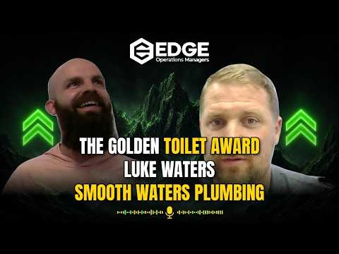 Scorecards and the Golden Toilet Award | Luke Waters, Smooth Waters Plumbing