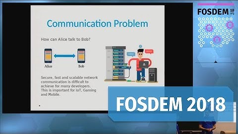 Emitter: Scalable, fast and secure pub/sub in Go at FOSDEM 