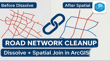 Netwerken voorbereiden met behulp van Dissolve en Spatial Join