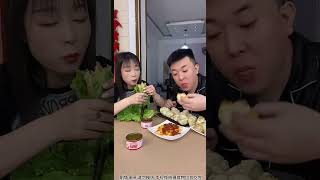 Funny Husband and Wife Eating Show - Epic Food BattleEating meat behind my husband’s back