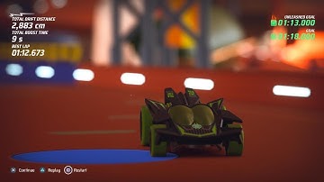 HOT WHEELS UNLEASHED Speed And Precision Time Attack Unleashed Goal