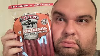 Food Review #245 Old Trapper Original Deli Style Beef Sticks