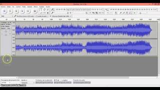 How import and export audio file with Audacity