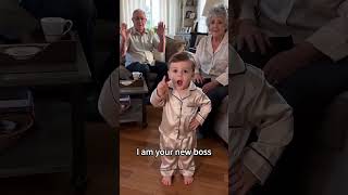 The crossed arms, the strict tone... reminds me too much of my actual boss! 📈