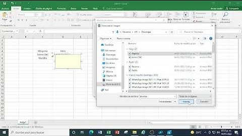 Agregar imagen aun comentario en Excel