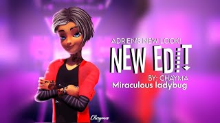 Miraculous ladybug ~ Adriens new look!  ¦ New speededit :) by: Chayma