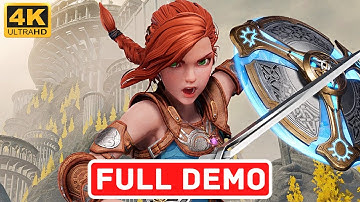 Asterigos: Curse of the Stars | Gameplay Walkthrough - FULL DEMO [4K ULTRA HD]