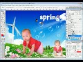Make a baby wallpaper Tutorials For Photoshop Daily