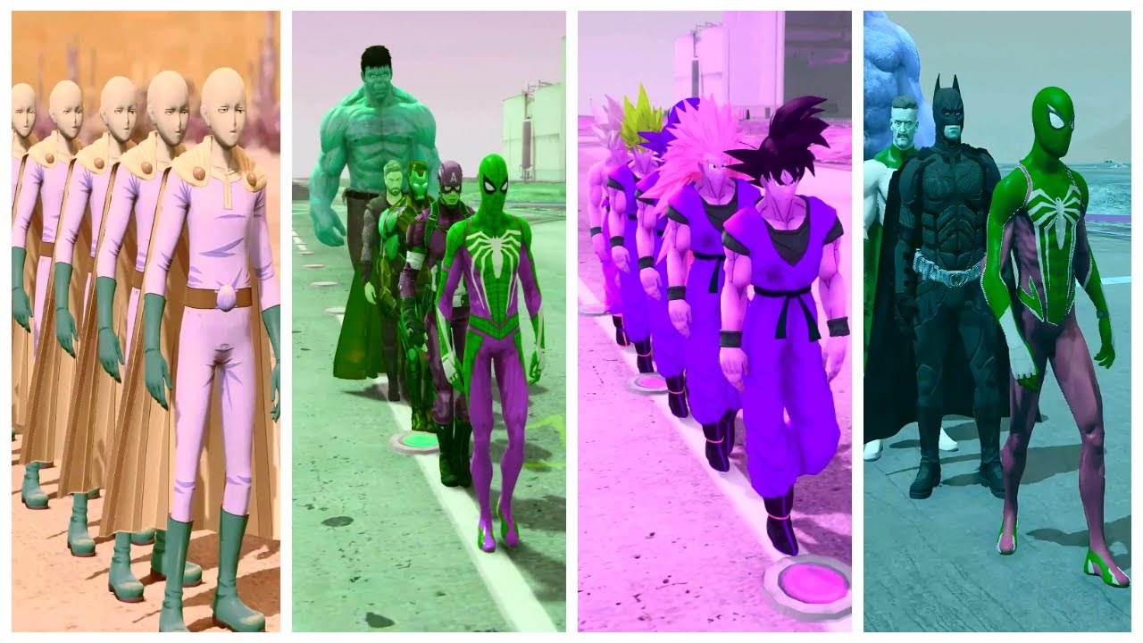 Dc vs Marvel Superhero Mega Battle #35 –