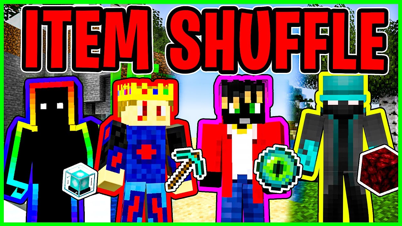 NEJDELŠÍ ITEM SHUFFLE!😱 | [MarweX&@GALAKTUS&@MegaSkuci&@fatlaax]