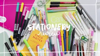 reviewing my entire stationery collection ⭐ the best & worst school supplies