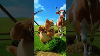 Funny Cat Doing Farming Work