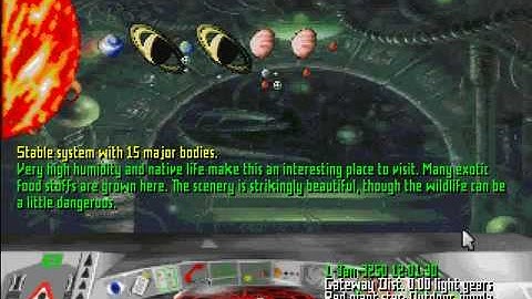 IE 14 PC game review - Frontier First Encounters (1995)