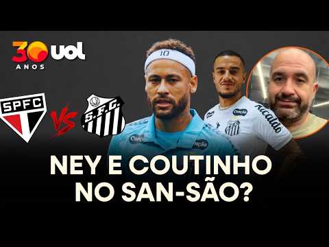 NEYMAR AND COUTINHO AVAILABLE AGAINST SÃO PAULO? 'GREAT CHANCES!' BRUNO LIMA DETAILS