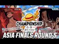 [OP14] EB02 GP Luffy vs OP13 Ace || Asia Finals Round 5 One Piece Trading Card Game